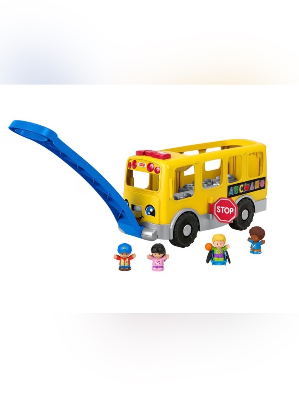 Fisher-Price Little People Big Yellow School Bus Musical Learning Toy for Toddle